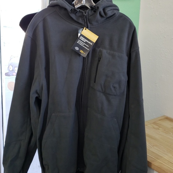 NWT Dickies performance fleece grey jacket 2X - Picture 2 of 7